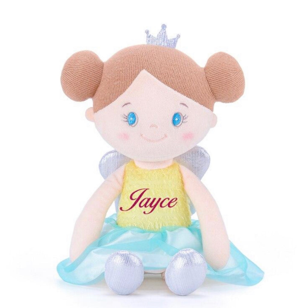 Poupée personnalisée Angel Princess jaune