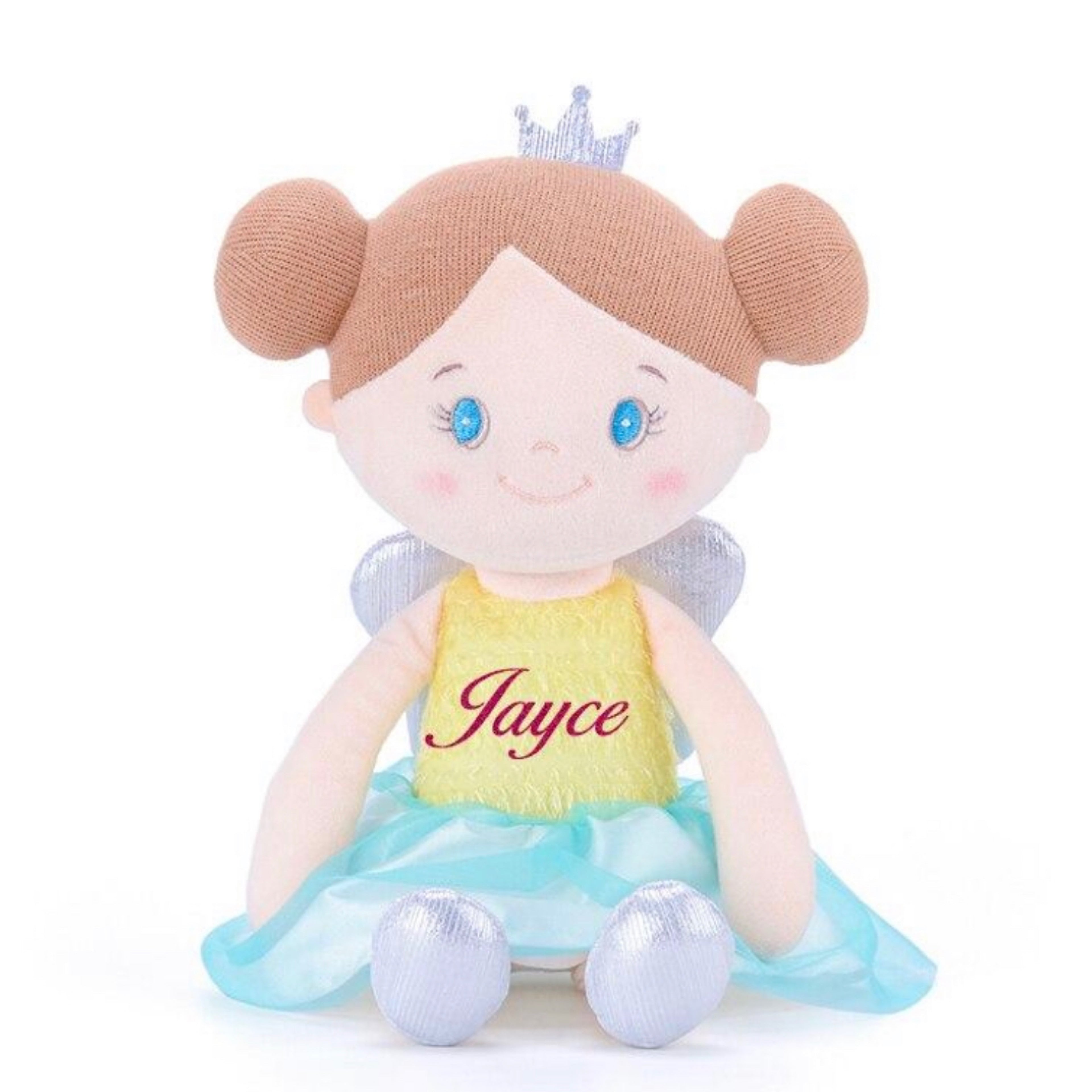 Poupée personnalisée Angel Princess jaune