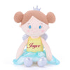 Poupée personnalisée Angel Princess jaune
