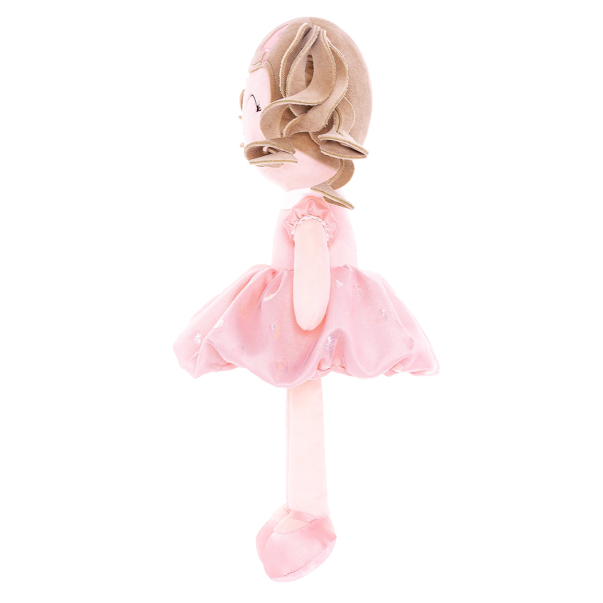 Poupée personnalisée Joli coeur rose