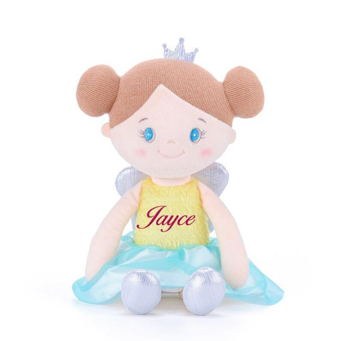Poupée personnalisée Angel Princess jaune